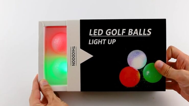 led golf ball