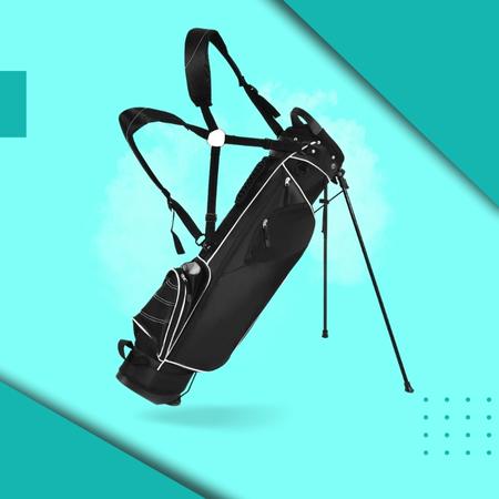 Tangkula Lightweight Organized Golf Bag