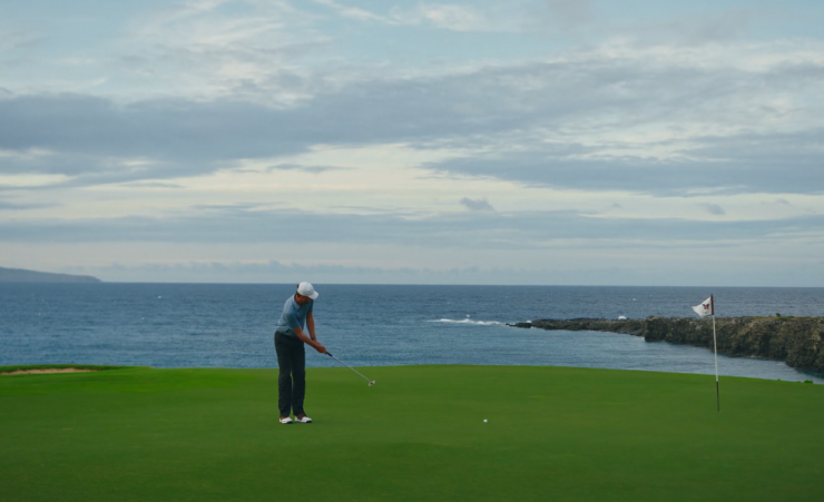 Landscape and Atmosphere while playing golf