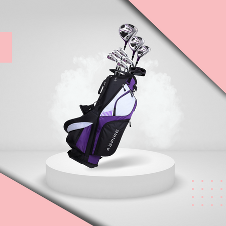 Aspire X1 Ladies Lightweight Materials Women’s Complete Golf Club Set Includes Driver
