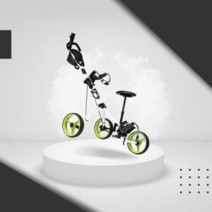 Tangkula Golf PushCart Swivel Foldable 3 Wheel