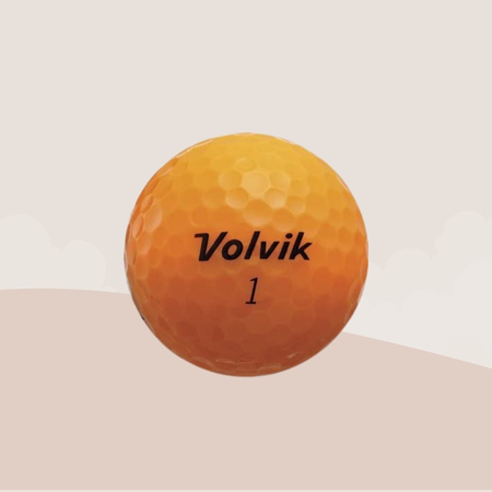 Volvik Crystal Elevates Short Game Control and Excellent putting feel Golf Balls