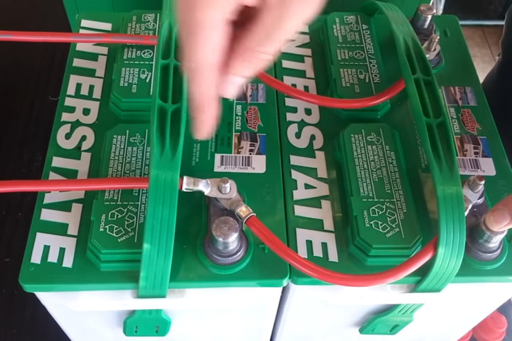 What is the typical lifespan for a 6-volt golf cart battery