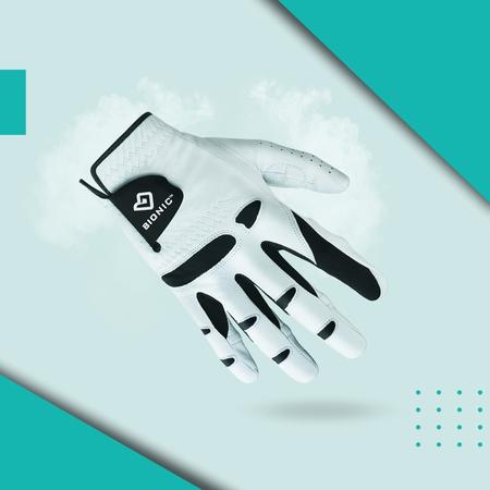 Bionic Gloves – Men’s Bionic Patented Pad Technology StableGrip Golf Glove