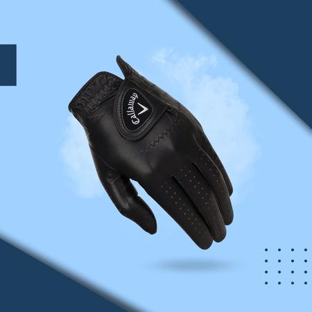 Callaway Premium Feel, Fit and Comfort Golf Men’s OptiColor Leather Glove