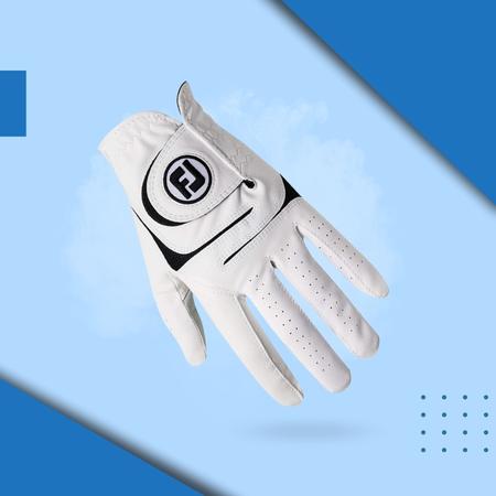 FootJoy Men’s Advanced Performance Leather Thumb WeatherSof Golf Gloves
