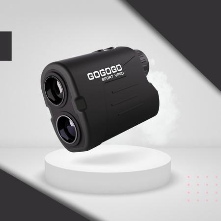 Gogogo Sport Vpro 6X Magnification Clear View Laser Golf Rangefinder