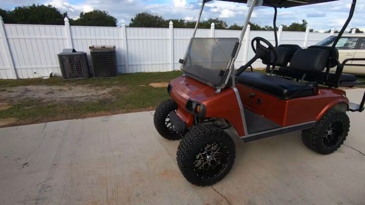 Perfect Width Golf Cart