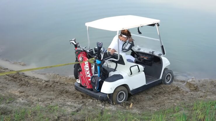 Perfect Width Golf Cart