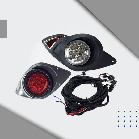 RecPro LED Street Legal LIGHT KIT - Golf Cart Street Legal Light Kit