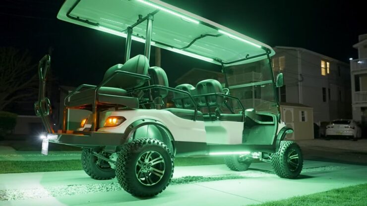 golf cart colour