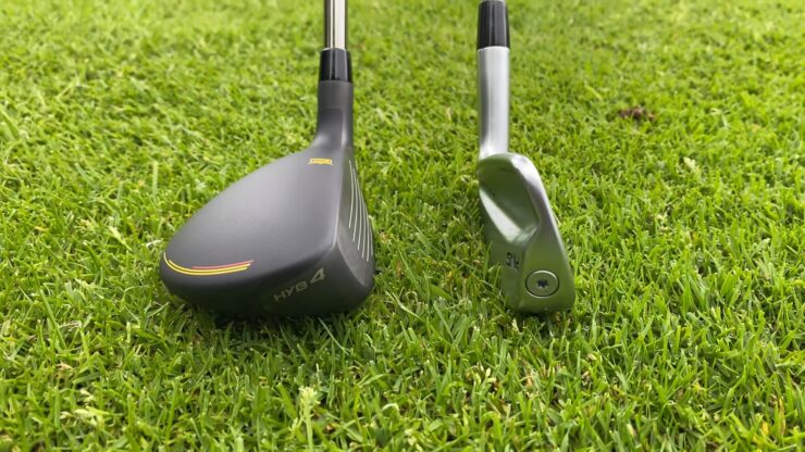 Hybrid golf clubs