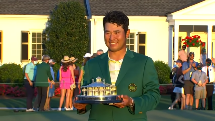 The Masters Trophy Presentation
